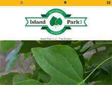 Tablet Screenshot of islandparktrees.com